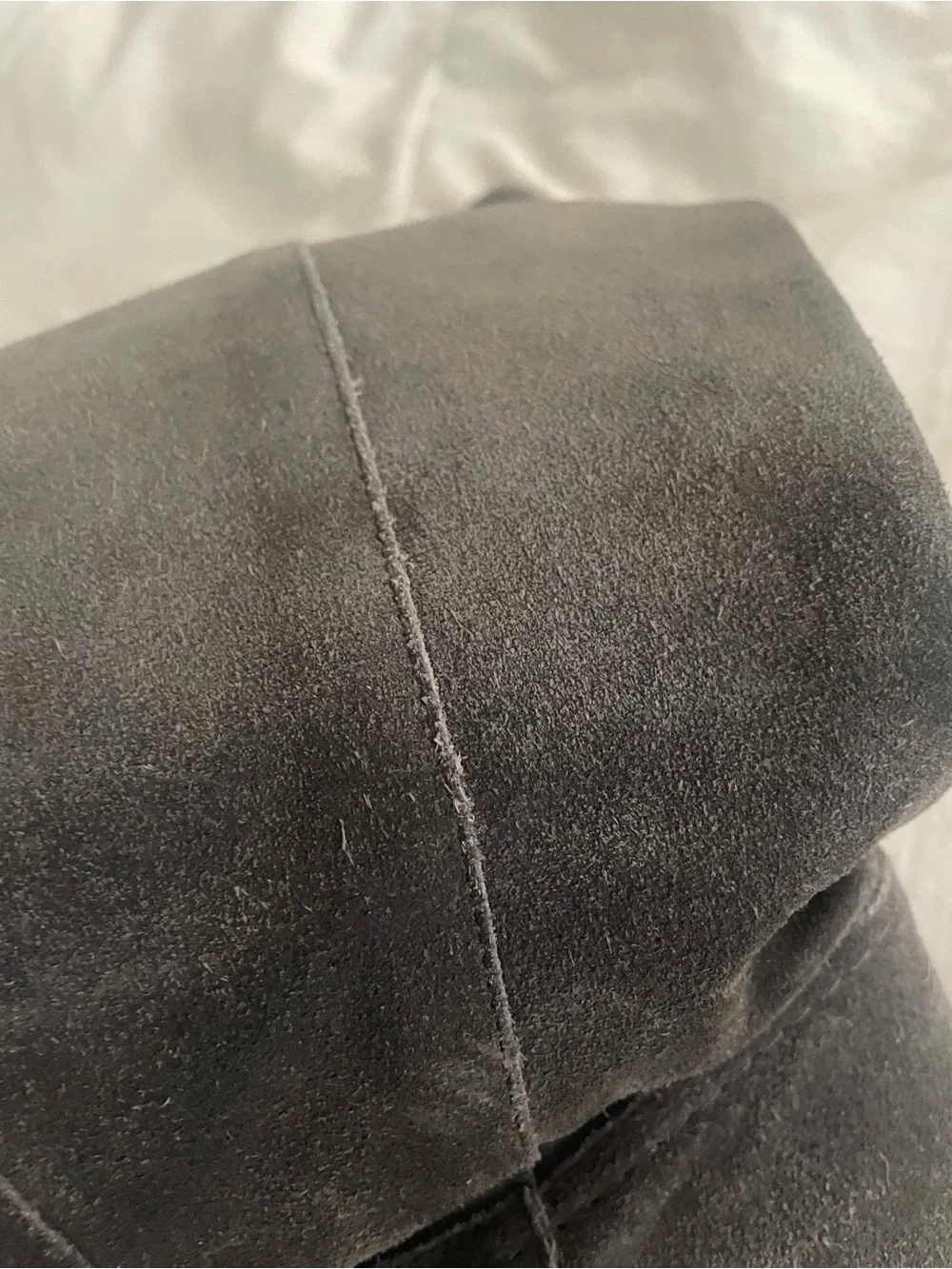 J. Crew Gray Suede Boots
